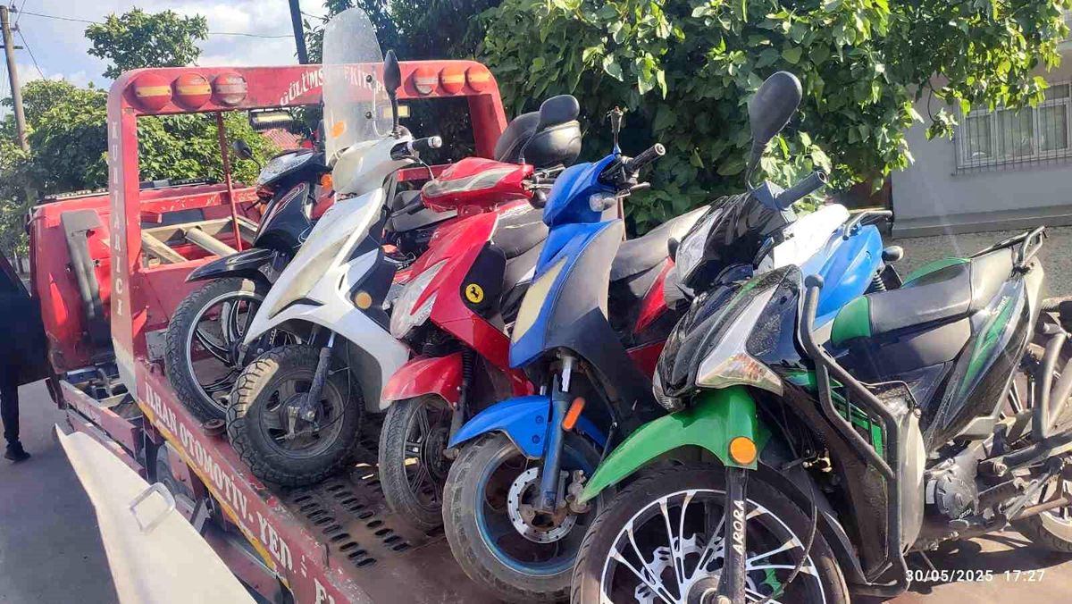 Sakarya'da Motosiklet Kazalarını Önlemek İçin Denetimler Sıklaştı