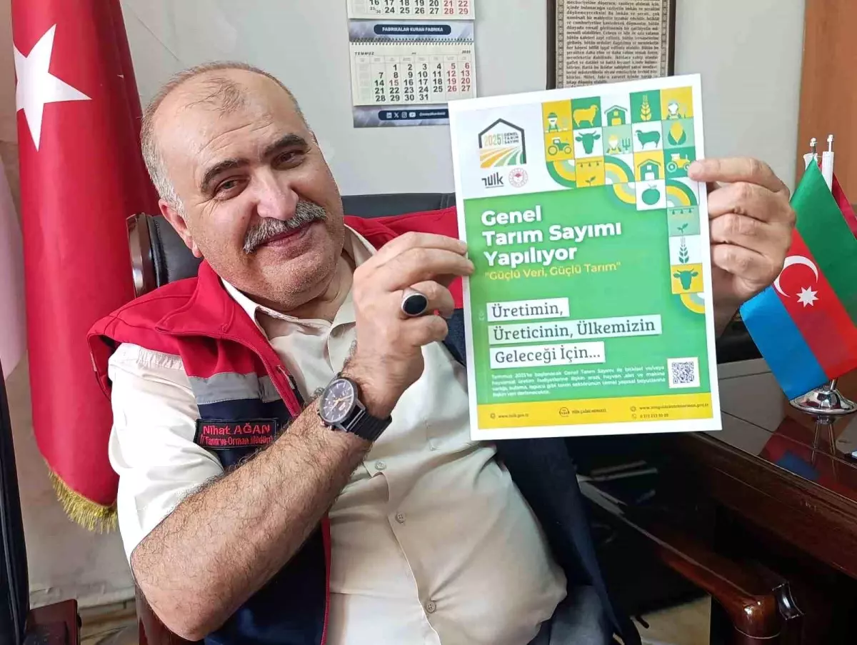 Zonguldak'ta 24 Yıl Aradan Sonra Tarım Sayımı Başladı