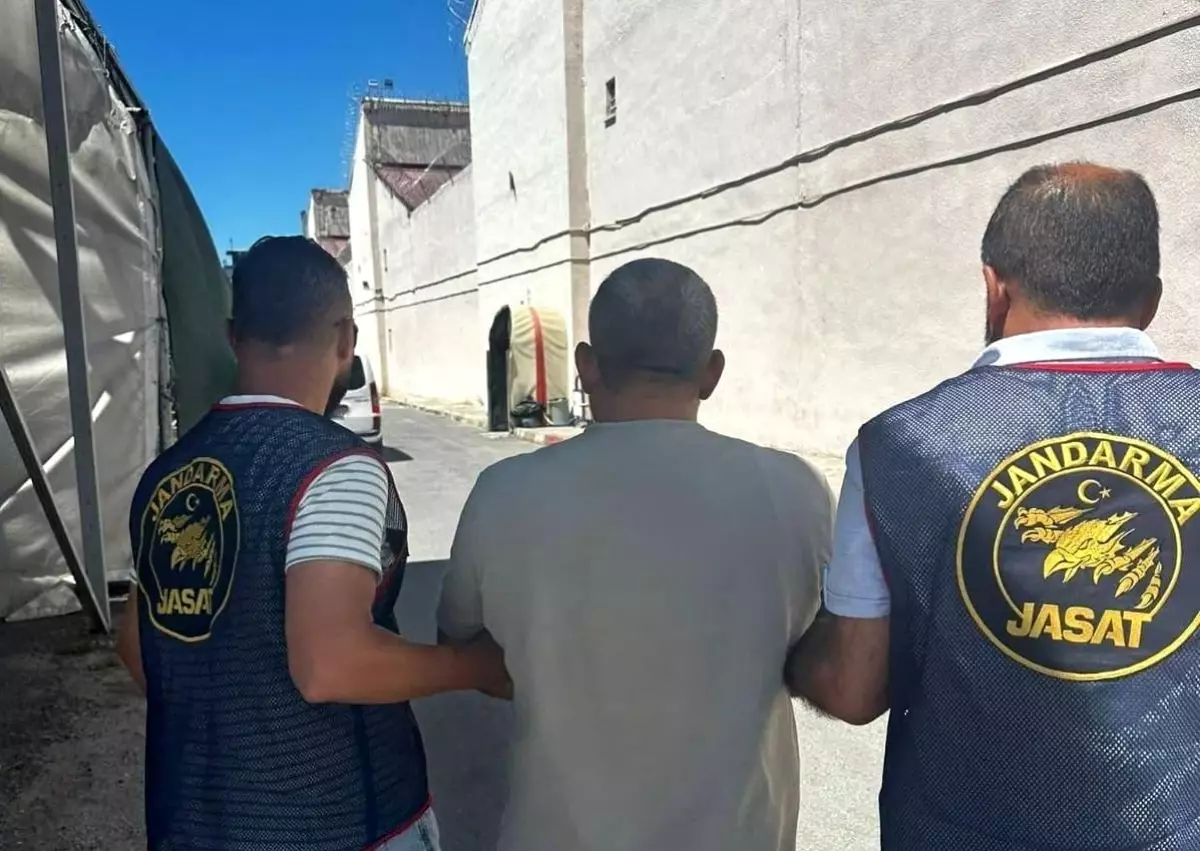 Mersin'de 41 Yıl Hapis Cezası Olan Şahıs Jandarma Tarafından Yakalandı