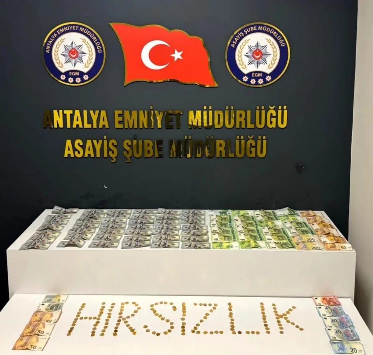 Antalya'da 2 Milyon Liralık Hırsızlık Olayında 1 Tutuklama
