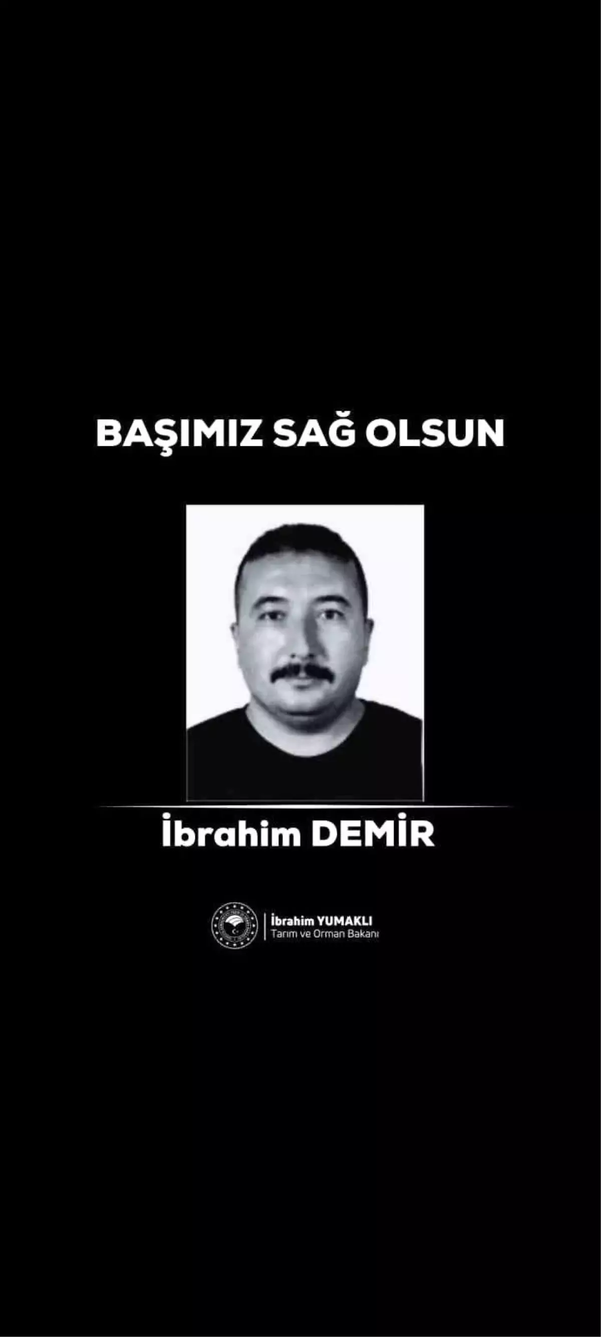 Bakan Yumaklı: 'Orman işçimiz yeşil vatanı korumak için mücadele verirken şehit olmuştur'