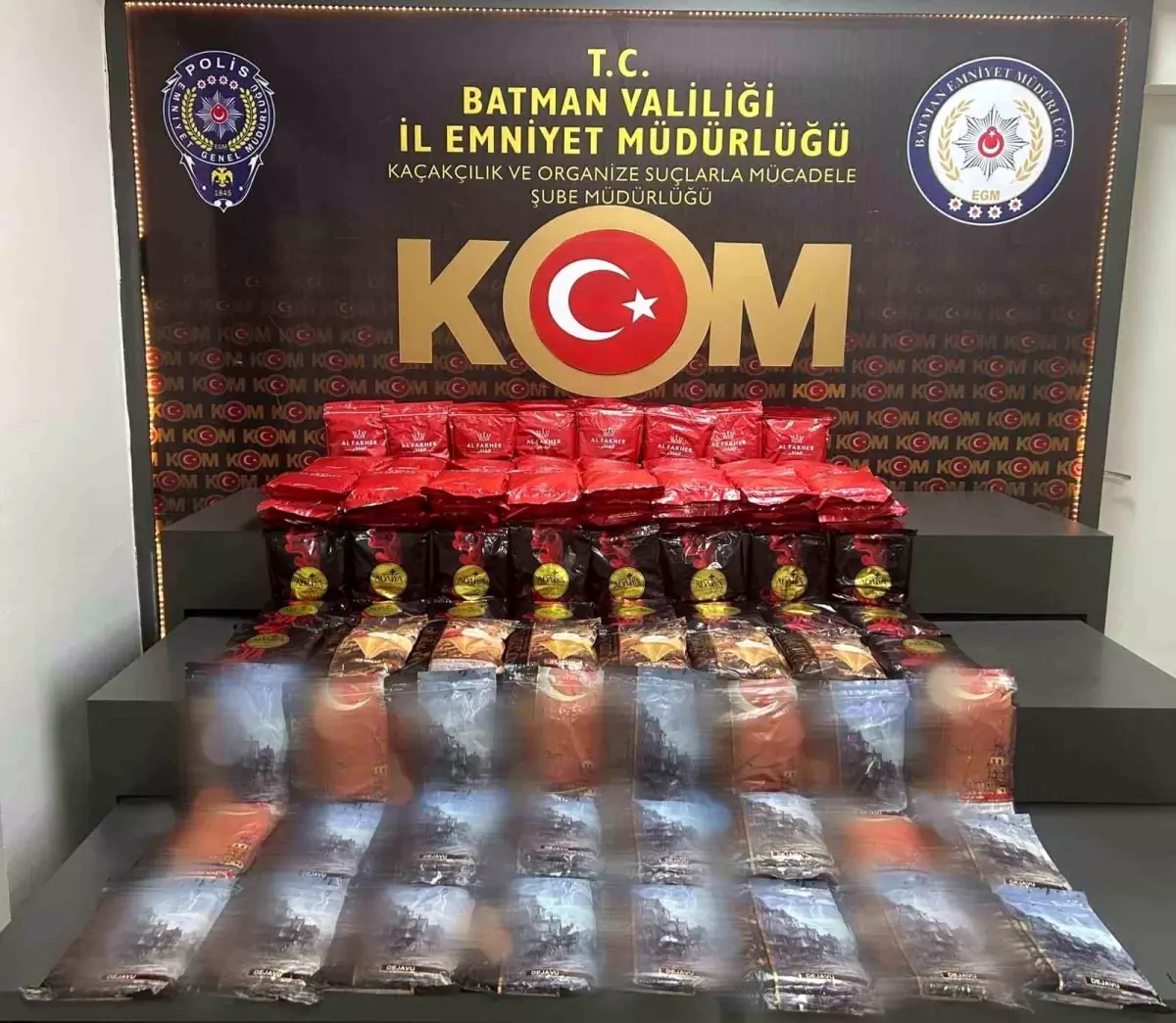 Batman'da Kaçak 159 Kilogram Nargile Tütünü Ele Geçirildi