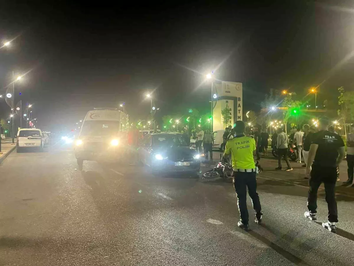 Batman'da Trafik Kazası: 1 Yaralı