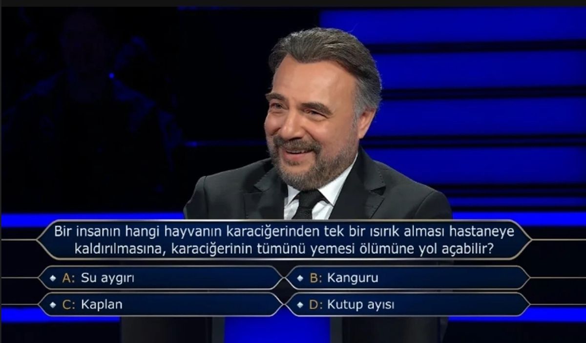 Bir insanın hangi hayvanın karaciğerinden tek bir ısırık alması hastaneye kaldırılmasına, karaciğerinin tümünü yemesi ölümüne yol açabilir?