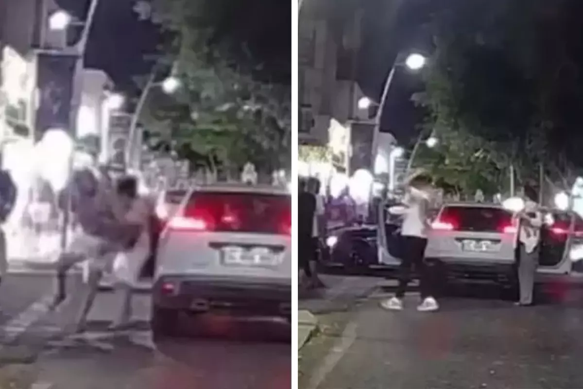 Bodrum'da yol verme tartışması kavgaya dönüştü