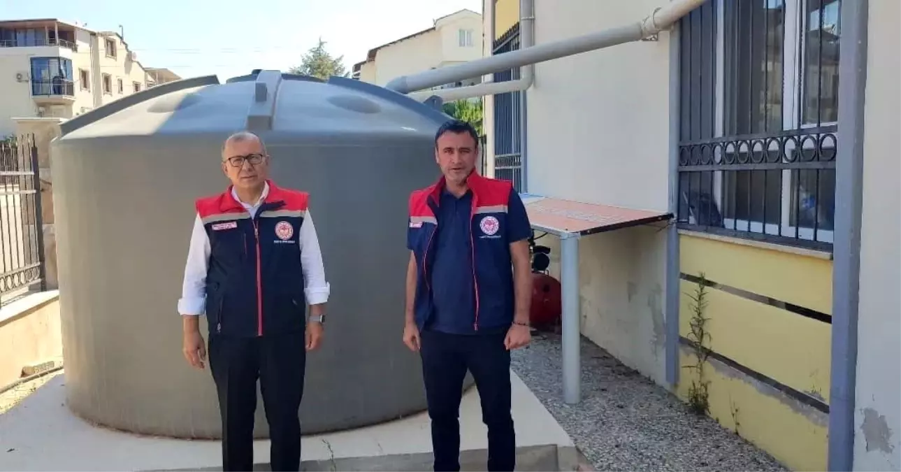 Aydın'da Yağmur Suyu Hasadı ile Su Tasarrufu Sağlanıyor