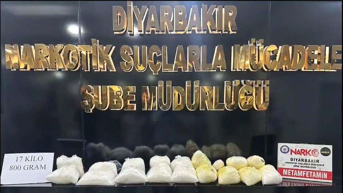 Diyarbakır'da Uyuşturucu Operasyonları: 43 Kilogram Ele Geçirildi
