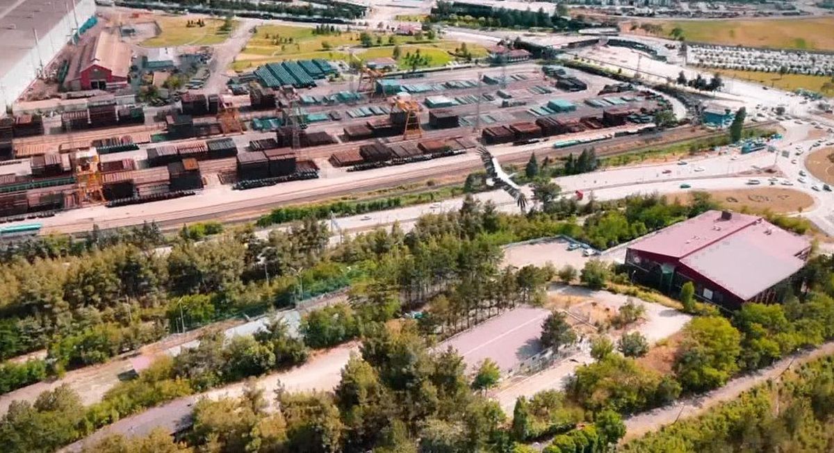 Dron ile Leylek Uçuşu Gökyüzünde Görüntülendi