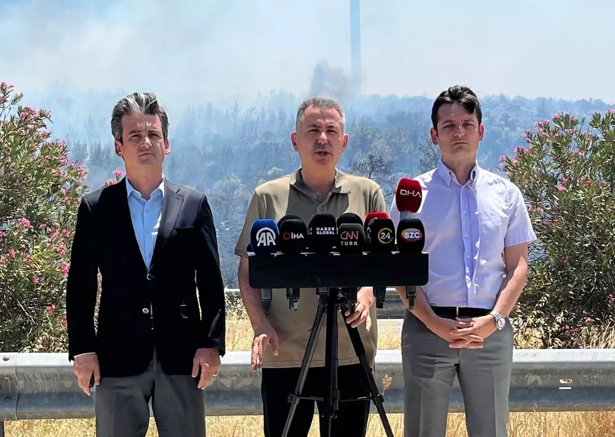 Çeşme'deki Yangınla İlgili Son Durum