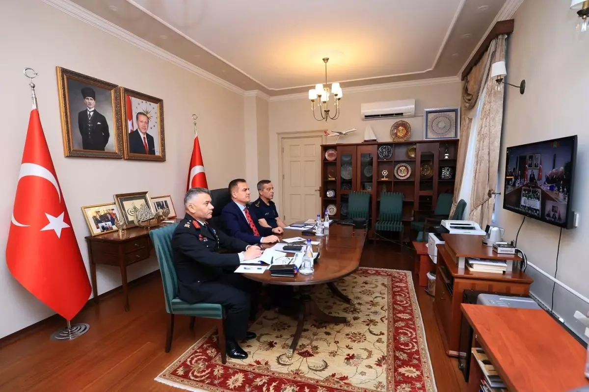 Muğla'da Güvenlik Toplantısı Gerçekleşti