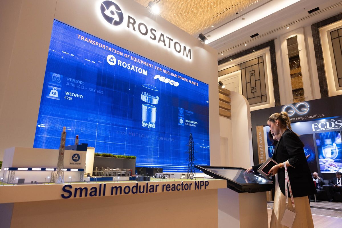 Rosatom, İstanbul'da Nükleer Sanayi Fuarı'na Katıldı