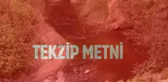 'Şile'de atık su krizi' haberine dair tekzip metni