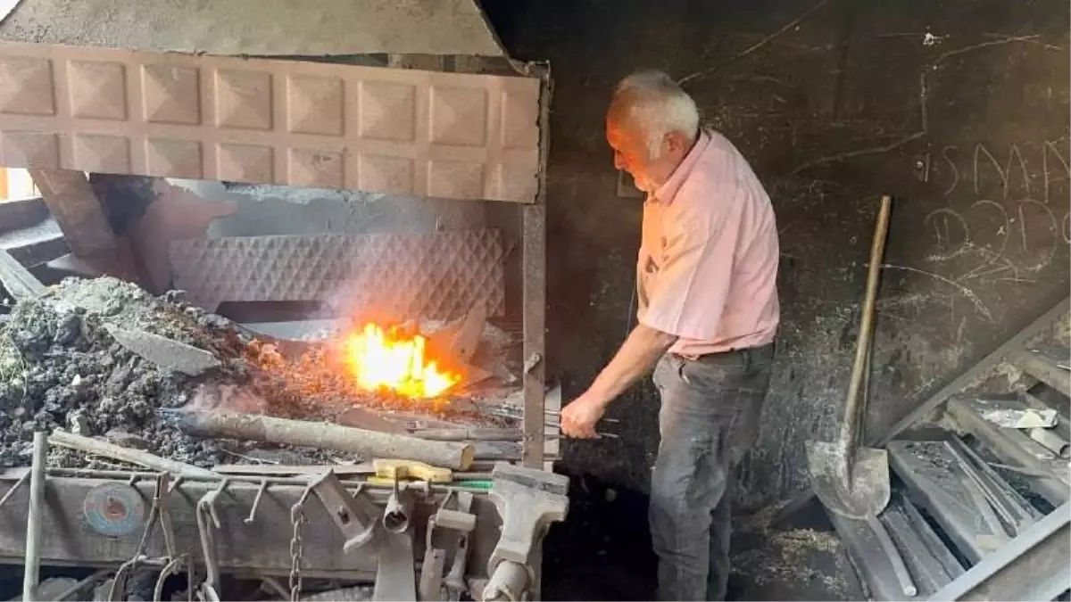Zonguldak'ta 50 Yıldır Süren Demircilik Geleneği Tehlike Altında