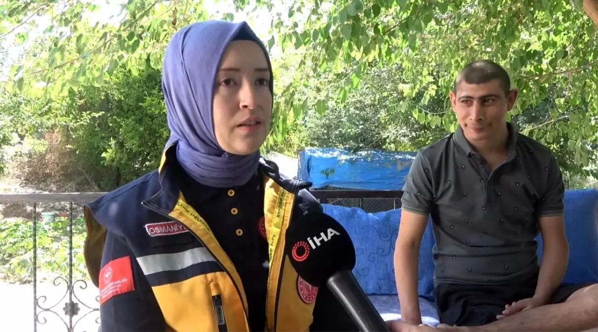 Erik Nefes Borusuna Kaçan Engelli Genç, İlk Yardım ile Kurtarıldı