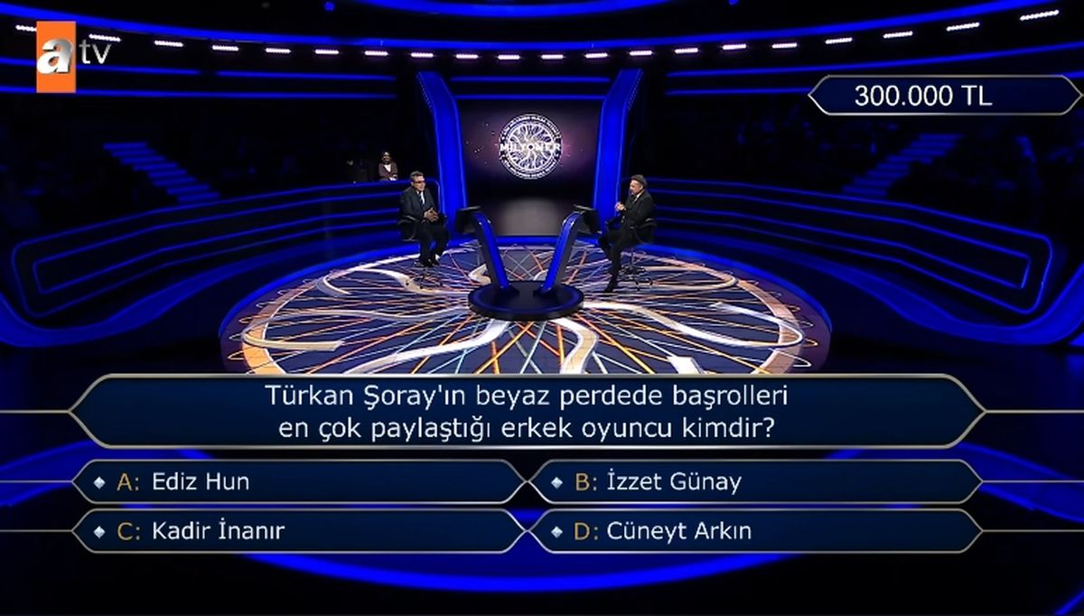 Türkan Şoray'ın beyaz perdede başrolleri en çok paylaştığı erkek oyuncu kimdir?