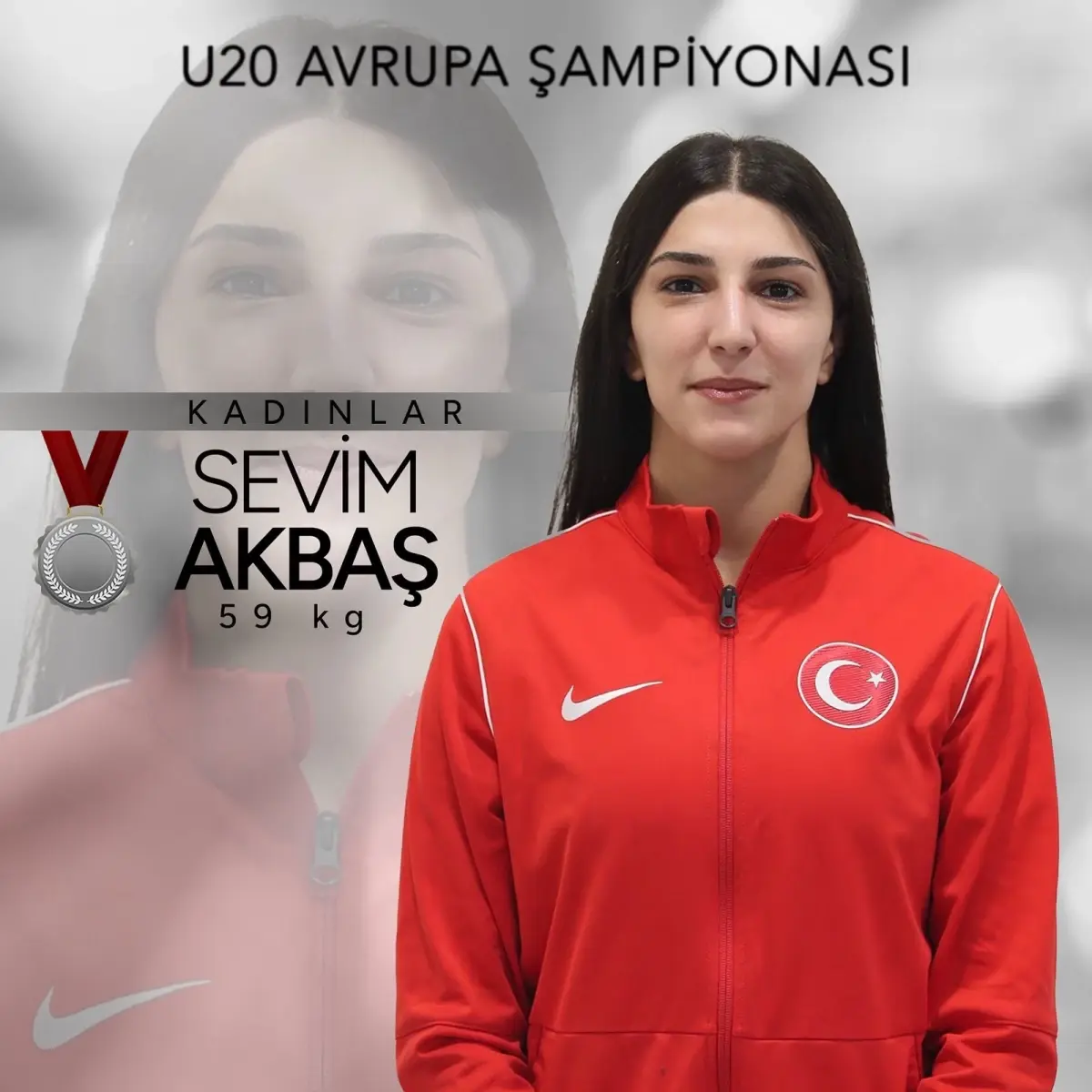 Sevim Akbaş U20 Avrupa Güreş Şampiyonası'nda Gümüş Madalya Kazandı