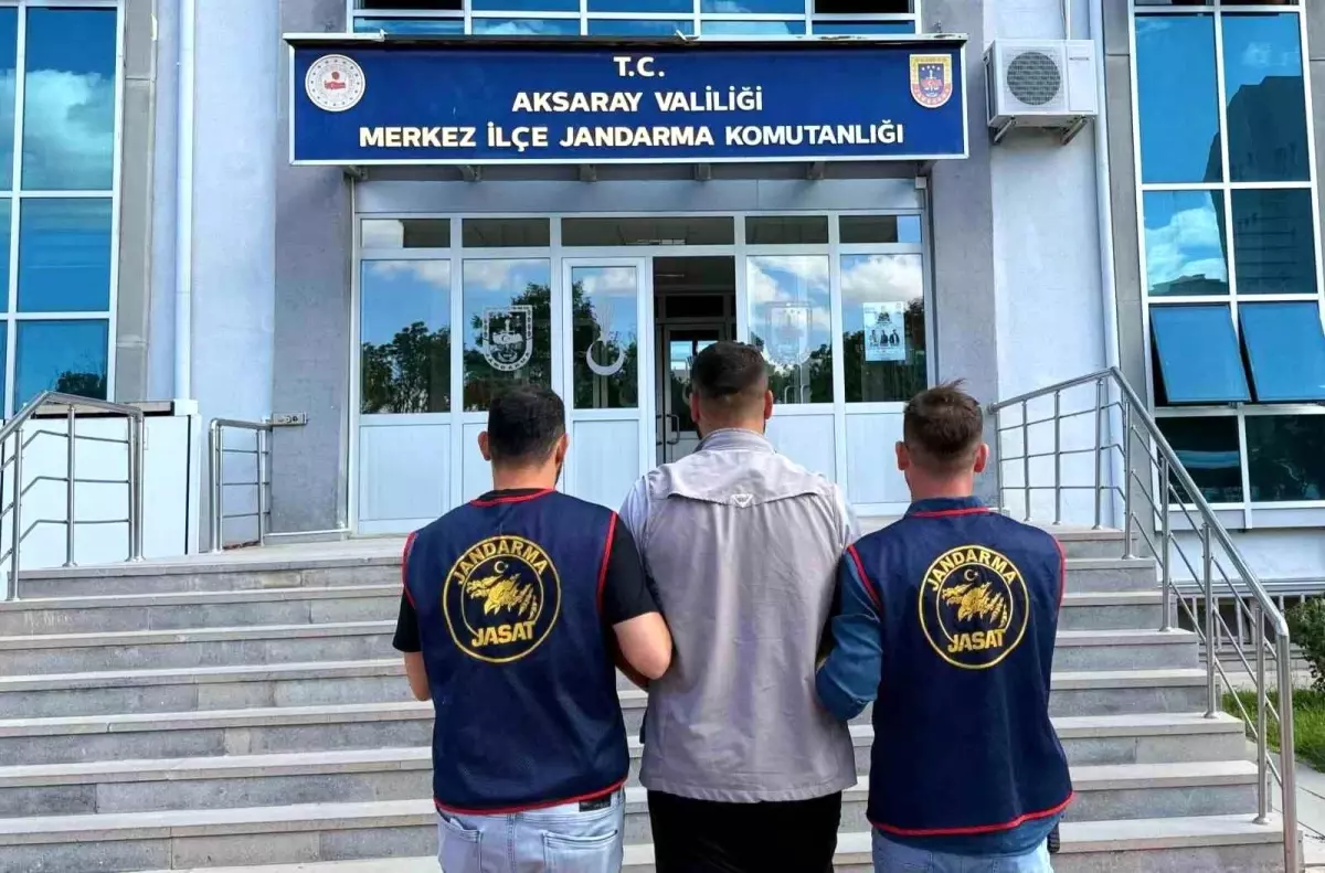 Aksaray'da 9 Yıl Hapis Cezası Olan Şüpheli Yakalandı