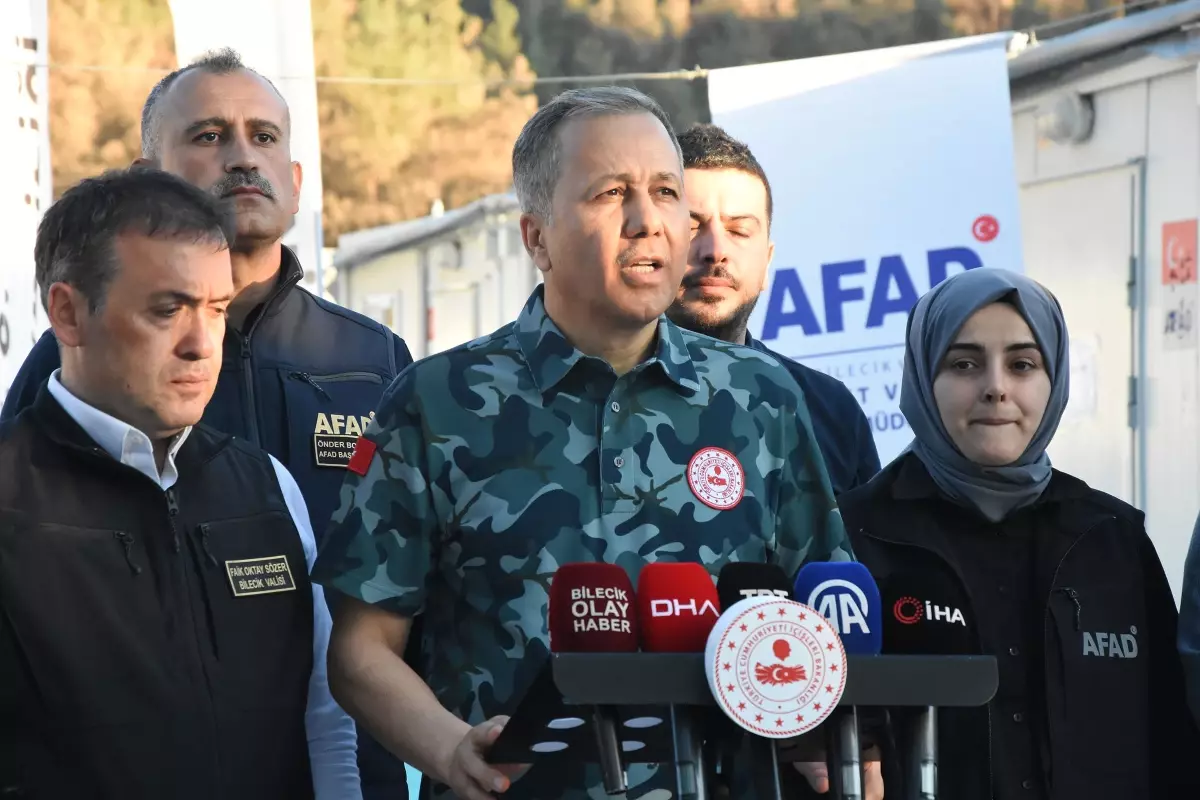 Bilecik'teki Orman Yangınları İçin Acil Yardım ve İnceleme