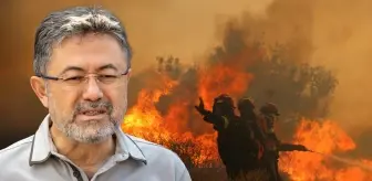 Bakan Yumaklı: Çeşme'deki yangın kontrol altına alındı