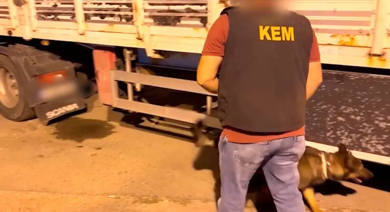Batman'da Tırda 27 Kilogram Esrar Ele Geçirildi
