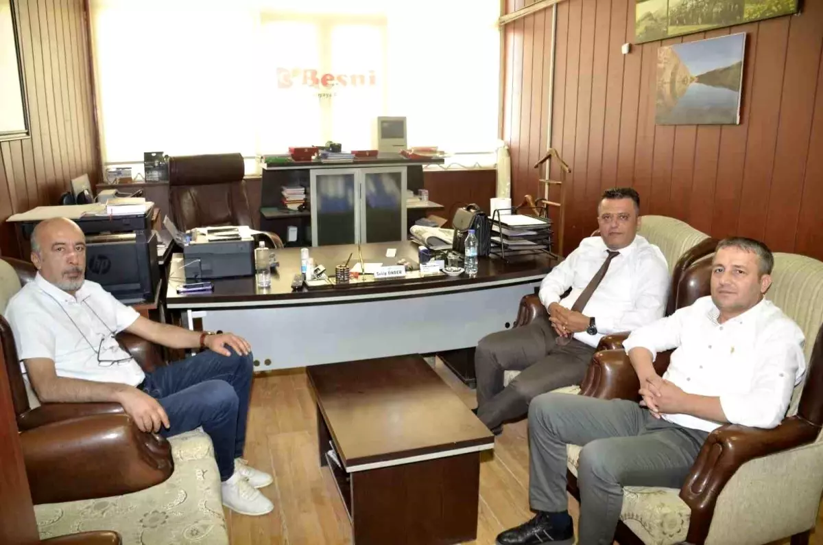 BİK Malatya Bölge Müdürü Poyraz'dan Besni Ekspres Gazetesi'ne Ziyaret