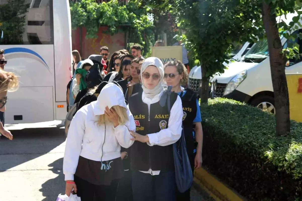 Eskişehir'de Fuhuş Operasyonu: 19 Şüpheli Adliyeye Sevk Edildi