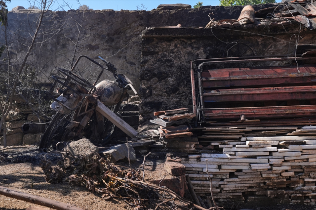 The forest fire in İzmir Ödemiş turned the 40-house neighborhood into a 'ghost village'