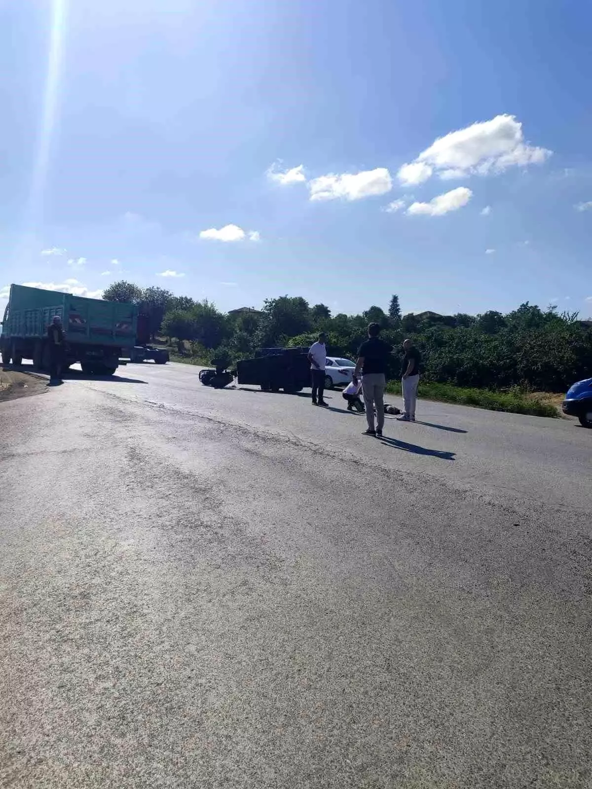 Düzce'de Pat Pat ve Kamyon Çarpıştı: 1 Kişi Hayatını Kaybetti