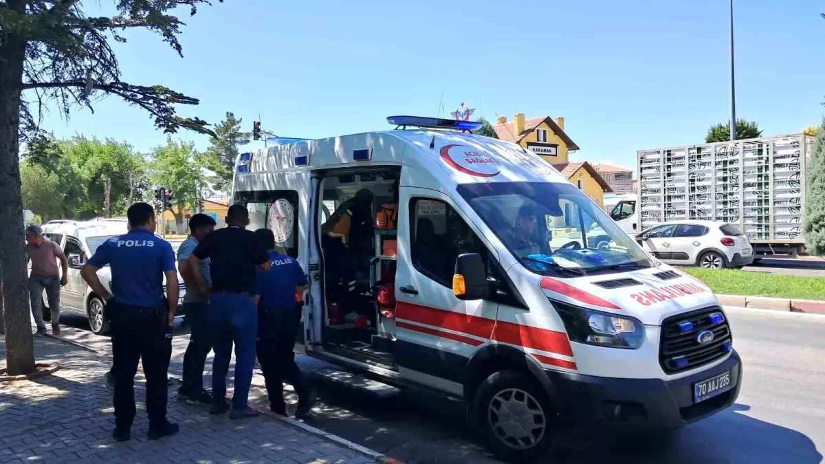 Karaman'da Çatıdan Düşen Genç Ağır Yaralandı