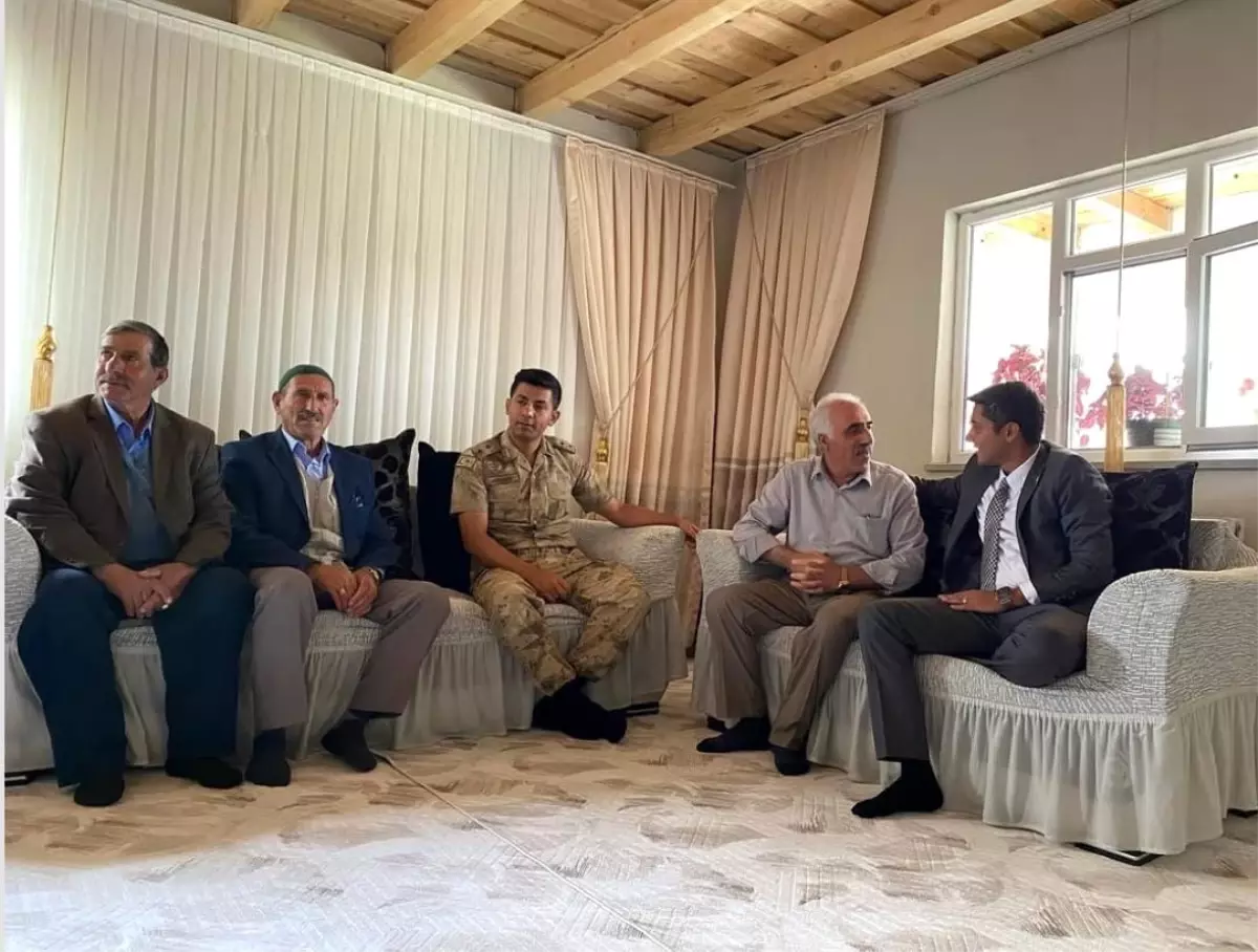 Kaymakam Mahir'den anlamlı ziyaret