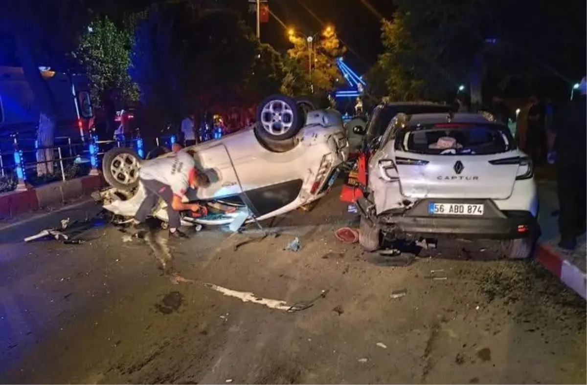 Siirt'te Otomobil Kazası: 5 Yaralı