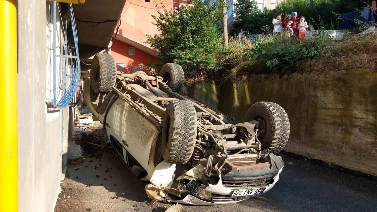 Samsun'da Kamyonet 8 Yaşındaki Çocuğa Çarptı