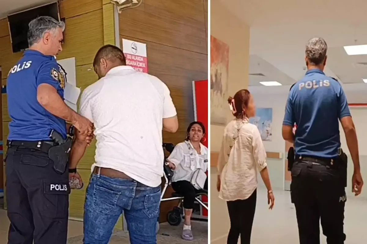Parkta bıçakladığı kocasını elektrikli bisikletle hastaneye götürdü: Neden seviyorum ben seni?