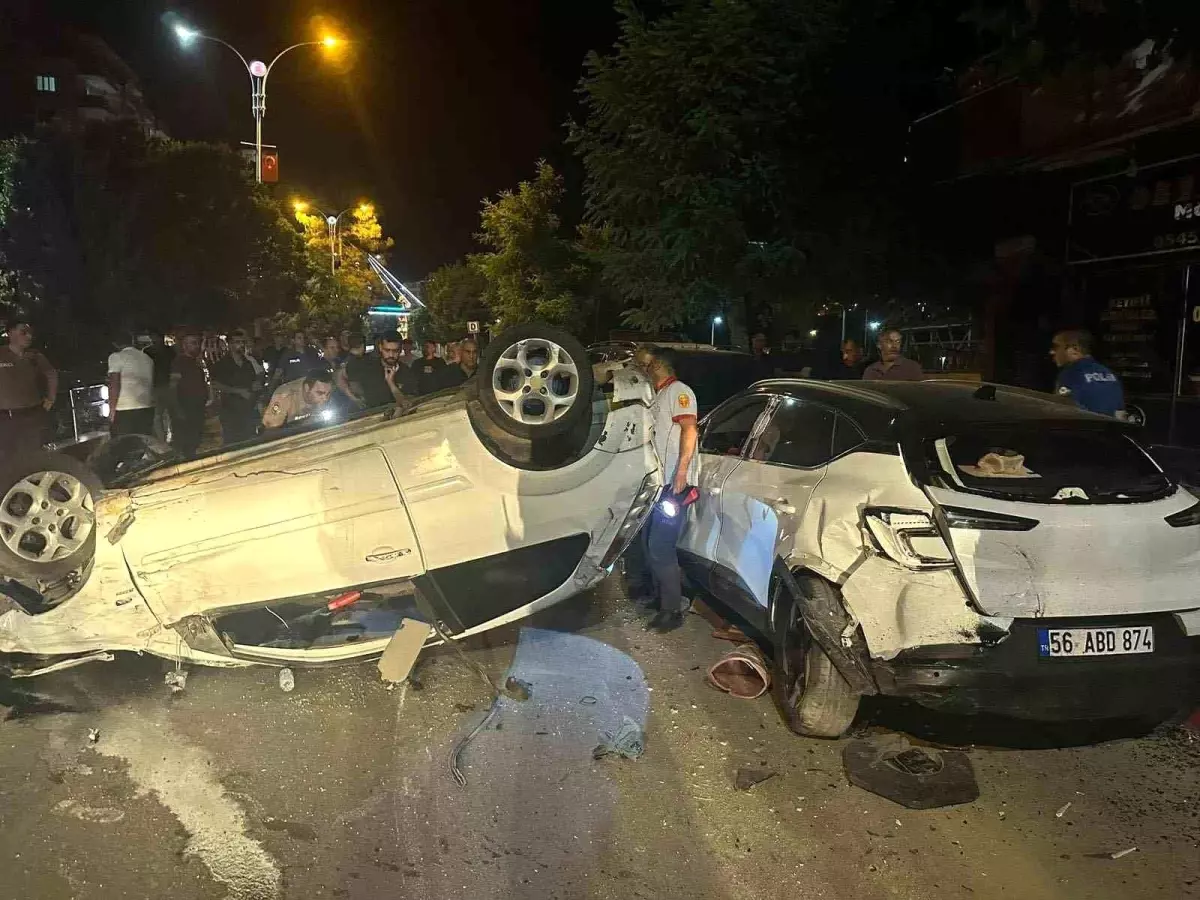 Siirt'te Trafik Kazası: 5 Yaralı
