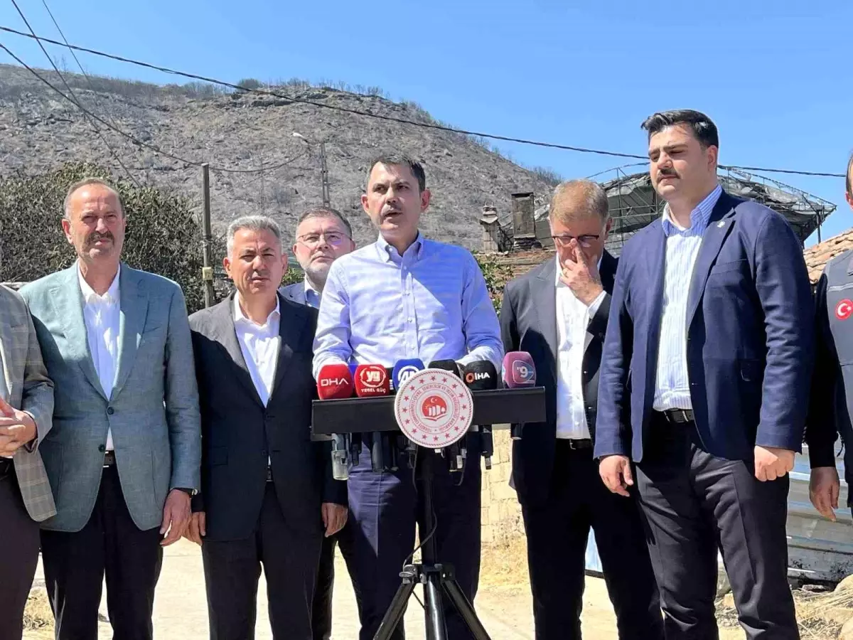 Bakan Murat Kurum: 'Yaraları birlikte saracağız'