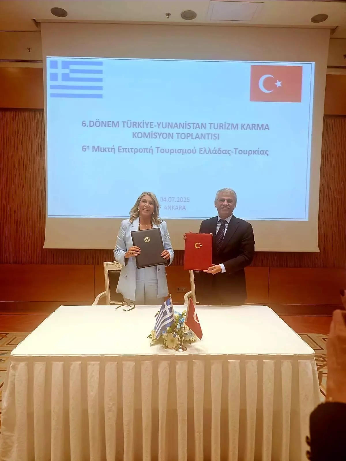 Türkiye ve Yunanistan Turizmi İçin Ortak Protokol İmzalandı