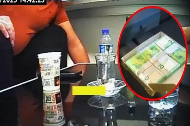 The first reaction from Özgür Özel to the bribery images in the baklava box