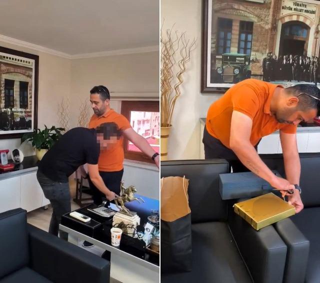 The first reaction from Özgür Özel to the bribery images in the baklava box
