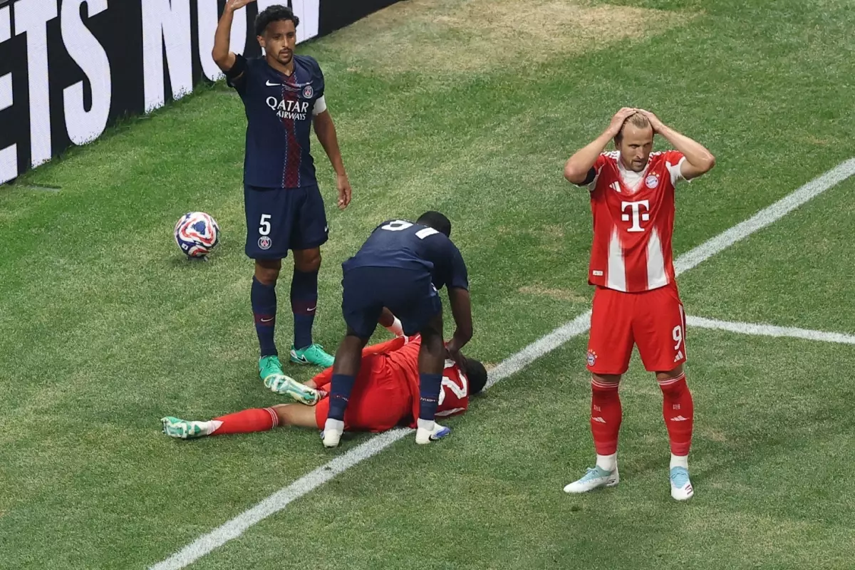 Bayern Münih-PSG maçında şok eden olay! Musiala'nın ayağı kırıldı