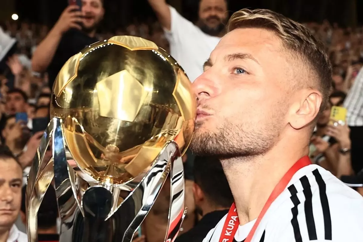 Ciro Immobile, Beşiktaş'a veda etti