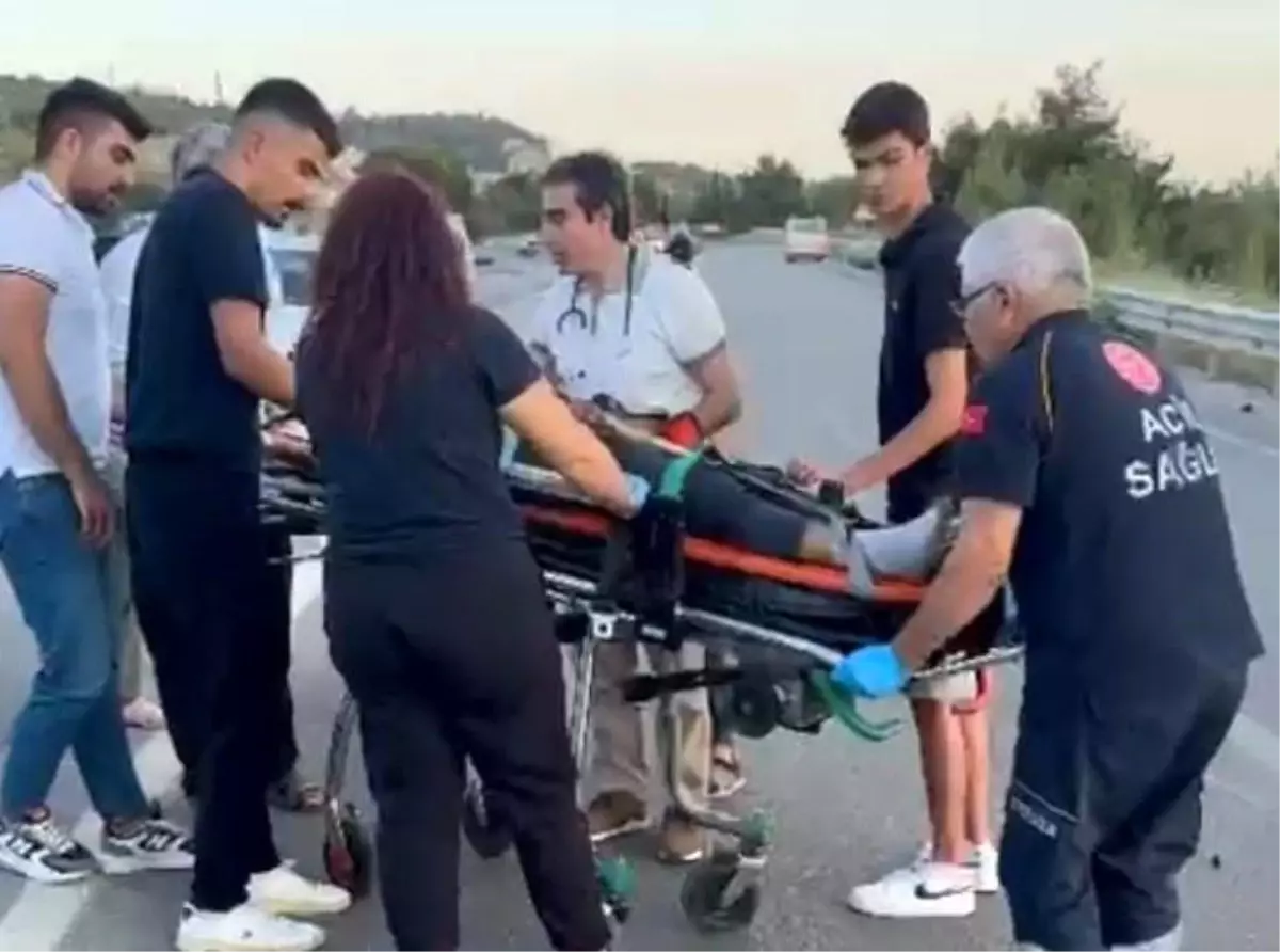 Mersin'de Motosiklet Kazasında Doktorun Hızlı Müdahalesi Hayat Kurtardı