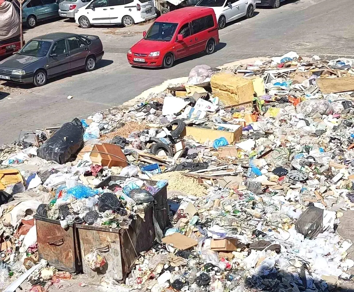 Buca'daki Çöp Dağları Yangına Sebep Oldu