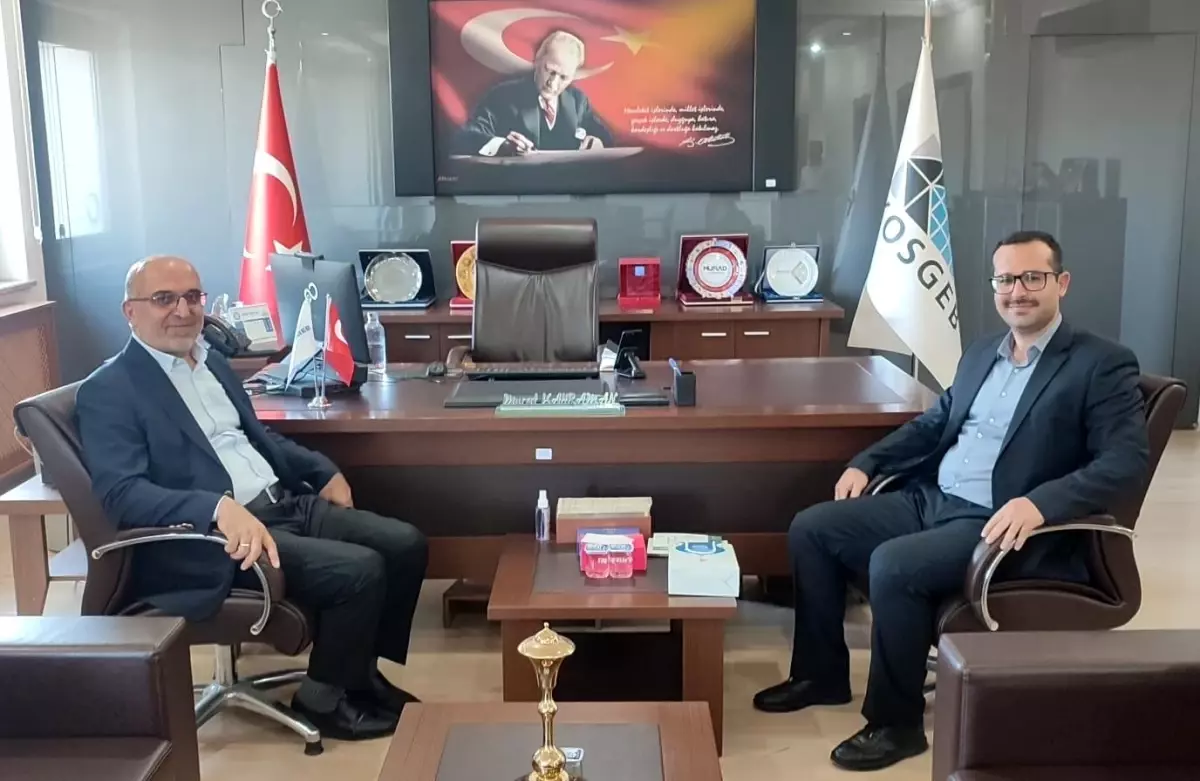 Afyonkarahisar İl Müftüsü İmamoğlu'ndan KOSGEB İl Müdürü'ne Ziyaret