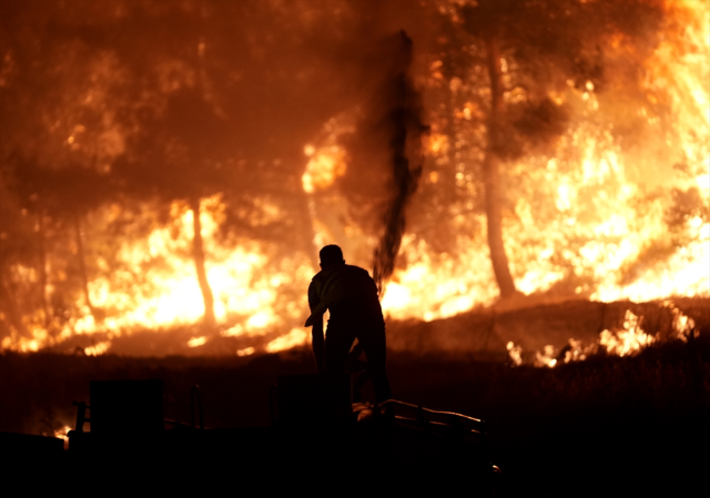 Another sad news from the fire in Ödemiş! A forest worker lost his life