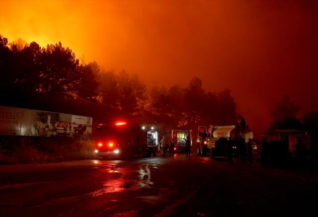 Another sad news from the fire in Ödemiş! A forest worker lost his life
