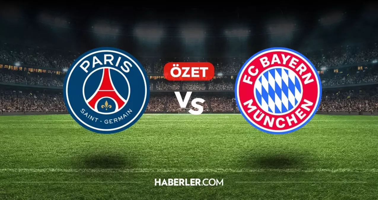 PSG Bayern Münih maç özeti ve golleri! (VİDEO) PSG Bayern Münih geniş özeti! Golleri kim attı, maç kaç kaç bitti?
