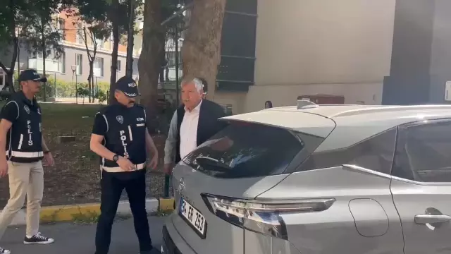 Moments of Adana Metropolitan Municipality Mayor Zeydan Karalar's detention