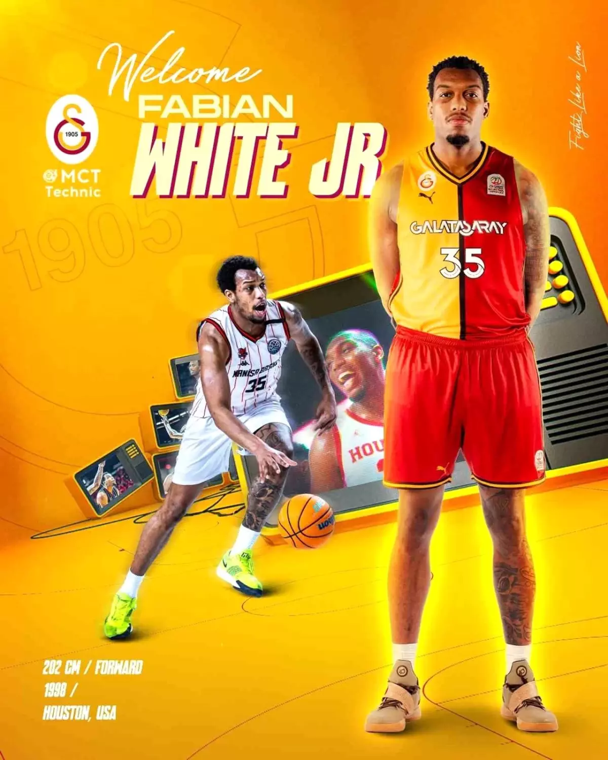 Galatasaray, Fabian White Jr. ile Anlaşma Sağladı