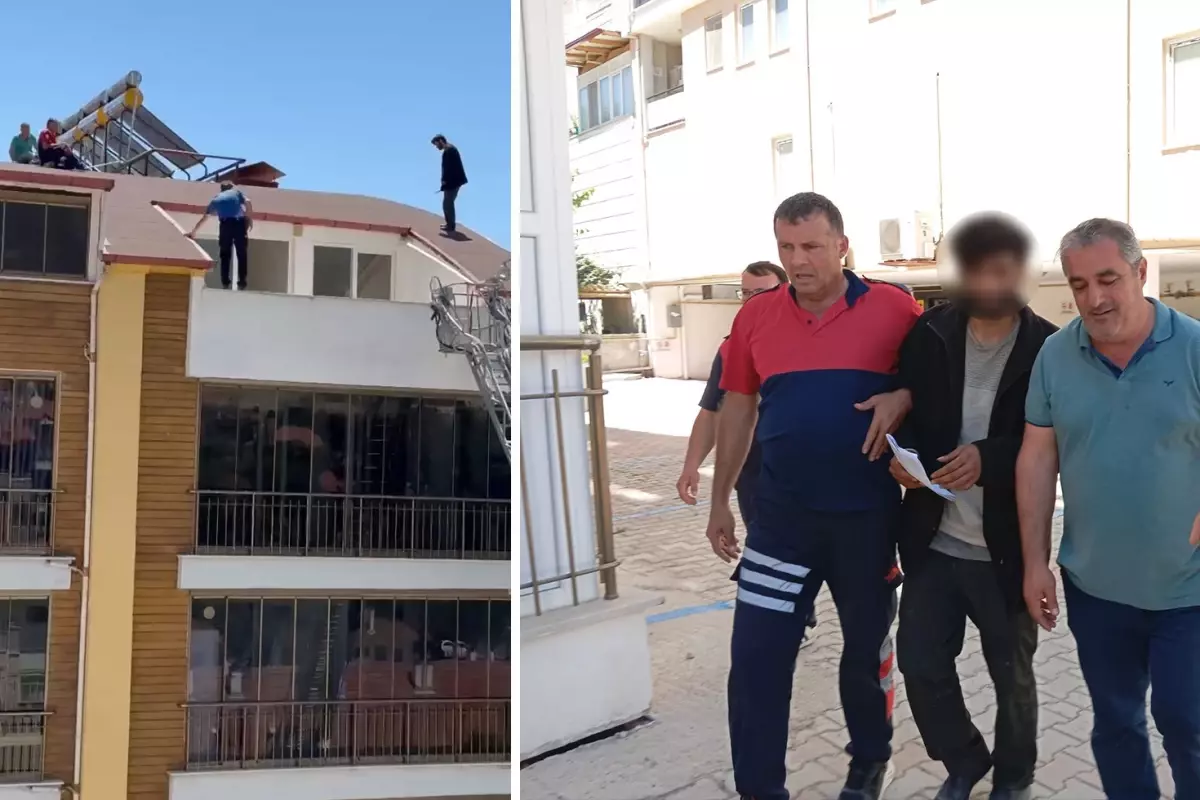 Şehir şehir dolaşıp 200'den fazla kez çatıya çıktı, para alıp indi