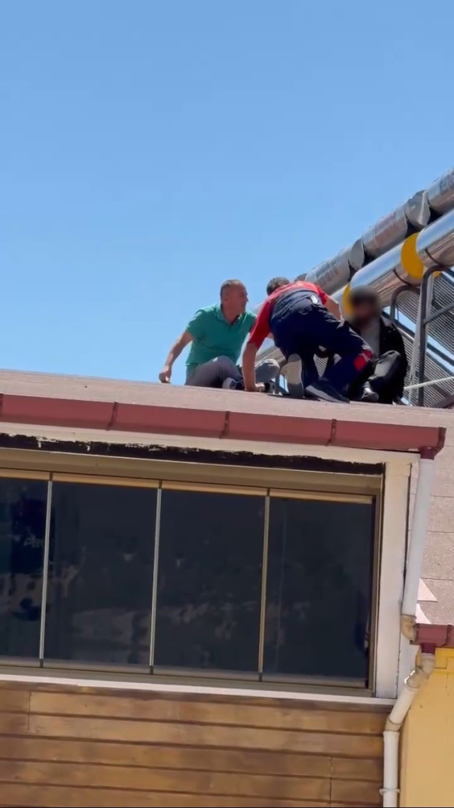 Suicidal Hasan Climbed the Roof Again in Gölhisar
